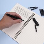 50 pièces cartouches d'encre pour stylo plume noir, diamètre d'alésage de 3. 4 mm recharges d'encre pour ... 50 pièces cartouches d'encre pour stylo plume noir, diamètre d'alésage de 3. 4 mm recharges d'encre pour ...