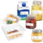 500 �tiquettes pour imprimantes laser et jet d'encre - adh�sif puissant pour bo�tes et enveloppes en ...