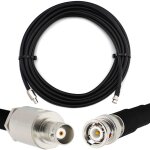 50m bnc m�le � bnc femelle uhf c�ble coaxial rg214 extension coaxiale bnc male femelle 50 ohm - pour ...