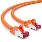 50m cat6 c�ble r�seau - blindage pimf s / ftp cat - 6 rj45 c�ble ethernet - lan dsl routeur modem point ...