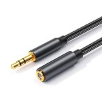 5m cable rallonge jack audio, nylon tressé jack stéréo câble 3. 5mm mâle vers femelle câble extension ... 5m cable rallonge jack audio, nylon tressé jack stéréo câble 3. 5mm mâle vers femelle câble extension ...