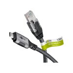5m câble usb - c vers rj45 ethernet cat 6 pour une connexion internet filaire stable avec routeur / modem ... 5m câble usb - c vers rj45 ethernet cat 6 pour une connexion internet filaire stable avec routeur / modem ...