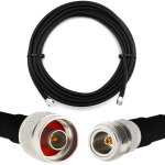 5m n m�le vers n femelle c�ble coaxial - hf400 flexible 50 ohm c�ble d'extension (�quivalent lmr400 uf ...
