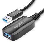 5m rallonge usb active avec amplification du signal usb 3. 2 gen1 (usb3. 0 avec 5gbit / s) usb - a vers ... 5m rallonge usb active avec amplification du signal usb 3. 2 gen1 (usb3. 0 avec 5gbit / s) usb - a vers ...