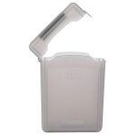 5pcs 3. 5 pouces ide sata hdd disque dur disque plastique bote de rangement botier botier