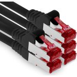 5x 2m cat6 s / ftp shielded pimf network cable cat. 6 rj45 ethernet cable router lan dsl switch modem ... 5x 2m cat6 s / ftp shielded pimf network cable cat. 6 rj45 ethernet cable router lan dsl switch modem ...