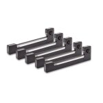 Vhbw 5x ruban encreur compatible avec brandt 2791 journal, 2793 journal, 2792 journal imprimante matricielle ...