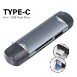 6 en 1 type - c usb 3. 0 extensible mini carte mémoire lecteur de carte multifonction stockage externe ... 6 en 1 type - c usb 3. 0 extensible mini carte mémoire lecteur de carte multifonction stockage externe ...