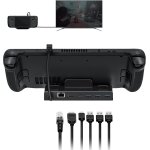 6 en 1 docking station accueil compatible avec steam deck / rog ally / legion go / msi claw / switch ...