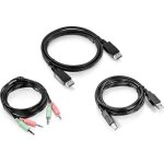 6 ft. displayport usb and audio kvm cable kit