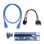 60cm usb câble pci - e pci express 1x à 16x extender riser carte vidéo carte graphique rallonge câble ... 60cm usb câble pci - e pci express 1x à 16x extender riser carte vidéo carte graphique rallonge câble ...