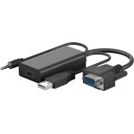 61259 adaptateur vga vers hdmi full hd 1080p @ 60hz - convertit vga & audio en signaux hdmi cble moniteur ...