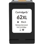 62xl cartouches d'encre noires compatibles avec hp 62 62xl, pour envy 5540 5542 5544 5545 5546 5547 5548 ...