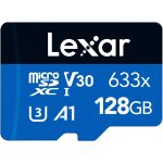 633x micro sd card 128gb, uhs - i microsdxc card + sd adapter, up to 100mb / s read a1, c10, u3, v30, ...