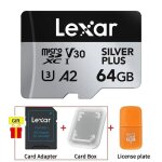 ( 64 go) lexar silver plus drone - carte micro sd spcifique sdxc a2 4k v30 u3 64gb 128gb 256gb 1tb lire ...