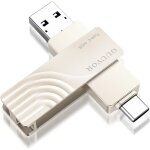 64gb dual usb c flash drive, type c 3. 1 and usb 3. 2 flash drive, usb c flash drive 2 in 1 otg pendrive ...