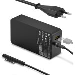 65w surface pro charger for surface pro 8 / x / 7 / 6 / 5 / 4 / 3, surface laptop studio 5 / 4 / 3 / ...