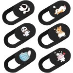 6pièces couverture de webcam cartoon cache de confidentialité pour ordinateur portable protection design ... 6pièces couverture de webcam cartoon cache de confidentialité pour ordinateur portable protection design ...