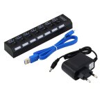 7 ports usb 3. 0 hub avec interrupteur marche / arrt