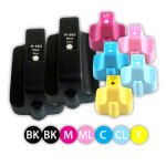 7 x cartouches d'encre remanufactured pack couleures hp 363 xl hp 363 y xl pour imprimante hp photosmart ... 7 x cartouches d'encre remanufactured pack couleures hp 363 xl hp 363 y xl pour imprimante hp photosmart ...