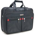 71010 sacoche porte document et ordinateur 15. 6  imperm�able multipoches noir