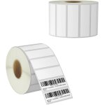 76mmx25mm(3 inx1 in) perfores etiquettes thermiques pour code - barres et adresse compatible avec les ...