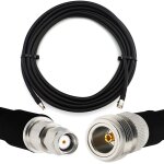 7m rp - sma m�le vers n femelle c�ble coaxial - hf400 flexible 50 ohm c�ble d'extension (�quivalent lmr400 ...