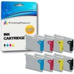 8 cartouches d'encre compatibles pour brother dcp - 130c 135c 150c 260c 330c 350c 357c 540cn 560cn 750cw ...