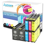 8 cartouches jet d'encre type jumao compatibles pour hp officejet pro 251dw + fluo offert