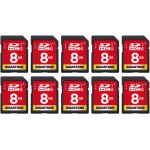 8 go sdhc carte mémoire, lot de 10 cartes, haute vitesse pour la réserve des photos, des vidéos, du musique, ... 8 go sdhc carte mémoire, lot de 10 cartes, haute vitesse pour la réserve des photos, des vidéos, du musique, ...