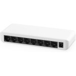 8 port gigabit ethernet switch, 8 ports 100 / 1000mbps, mini hub ethernet en plastique non g�r� pour ...