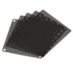 80mm ordinateur ventilateur filtre grilles pvc maille antipoussire bote couvercle pour ordinateurs ...