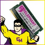 8go ram ddr3 pc3l - 12800u sodimm m�moire pc portable usff elephant memory