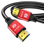 8k hdmi cable 3m, high speed hdmi cable 48gbps 8k@60hz 4k@120hz, hdcp 2. 2 & 2. 3, dts:x, hdr 10 compatible ...
