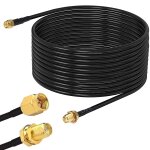 8m antenne wifi extension cble, cble d'extension rg174, rallonge antenne wlan, cble coaxial sma, antenne ...