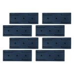 8pices support adhsif de multiprise murale organisateur de prises auto - adhsif pour bureau fixation ...