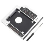 9. 5mm aluminium sata hdd ssd bo�tier disque dur baie de disque dur caddy adaptateur dvd optique pour ...