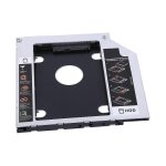 9. 5mm aluminium sata hdd ssd bo�tier disque dur baie de disque dur caddy adaptateur dvd optique pour ...