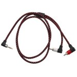 90 degr 3. 5mm mle  2 rca mle cble angle droit stro aux y dcompositeur cordon microphone prise ...