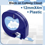 91200 91201 compatible pour dymo letra tag ruban plastique 12mm noir sur blanc lt 91331 91201 12267 pour ... 91200 91201 compatible pour dymo letra tag ruban plastique 12mm noir sur blanc lt 91331 91201 12267 pour ...