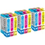9x t1295xl t12xl cartouches d'encre couleur compatible avec epson t1292 t1293 t1294 xl, pour workforce ...