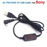 Ac - pw10am 5v usb câble adaptateur pour sony a77 a99 a100 a200 again a350 a380 a390 a450 a550 a700 a850 ... Ac - pw10am 5v usb câble adaptateur pour sony a77 a99 a100 a200 again a350 a380 a390 a450 a550 a700 a850 ...