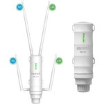 Ac1200 dual - band 2. 4 + 5g 1200mbps répéteur wifi puissant extérieur / point d'accès outdoor / sans ... Ac1200 dual - band 2. 4 + 5g 1200mbps répéteur wifi puissant extérieur / point d'accès outdoor / sans ...