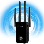 Ac1200 r�p�teur wifi re523, double bande amplificateur wifi puissant, 5ghz & 2. 4ghz wifi extender avec ...