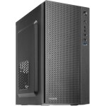 Ac5500, botier pc micro atx compact, refroidissement par mailles en faade, alimentation 500w, usb 3. ...