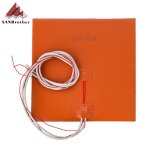 Accessoires d'imprimante 3d plaque chauffante en caoutchouc de silicone chauffe - feuille chauffante ... Accessoires d'imprimante 3d plaque chauffante en caoutchouc de silicone chauffe - feuille chauffante ...