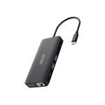 Acer 12 - in - 1 type - c dongle - station d'accueil - usb - c - 2 x hdmi, dp - 1gbe