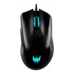 Acer predator cestus 333 (pmw410) - souris - del optique - 6 boutons - filaire - usb - noir - pour aspire ...