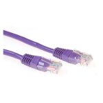 Act c�bles patch cat6 mauve length: 15. 00 m