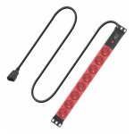 Act - unit de distribution d'alimentation (rack - montable) - h05vv - f 3g1. 0 - ca 230 v - 2500 watt ...